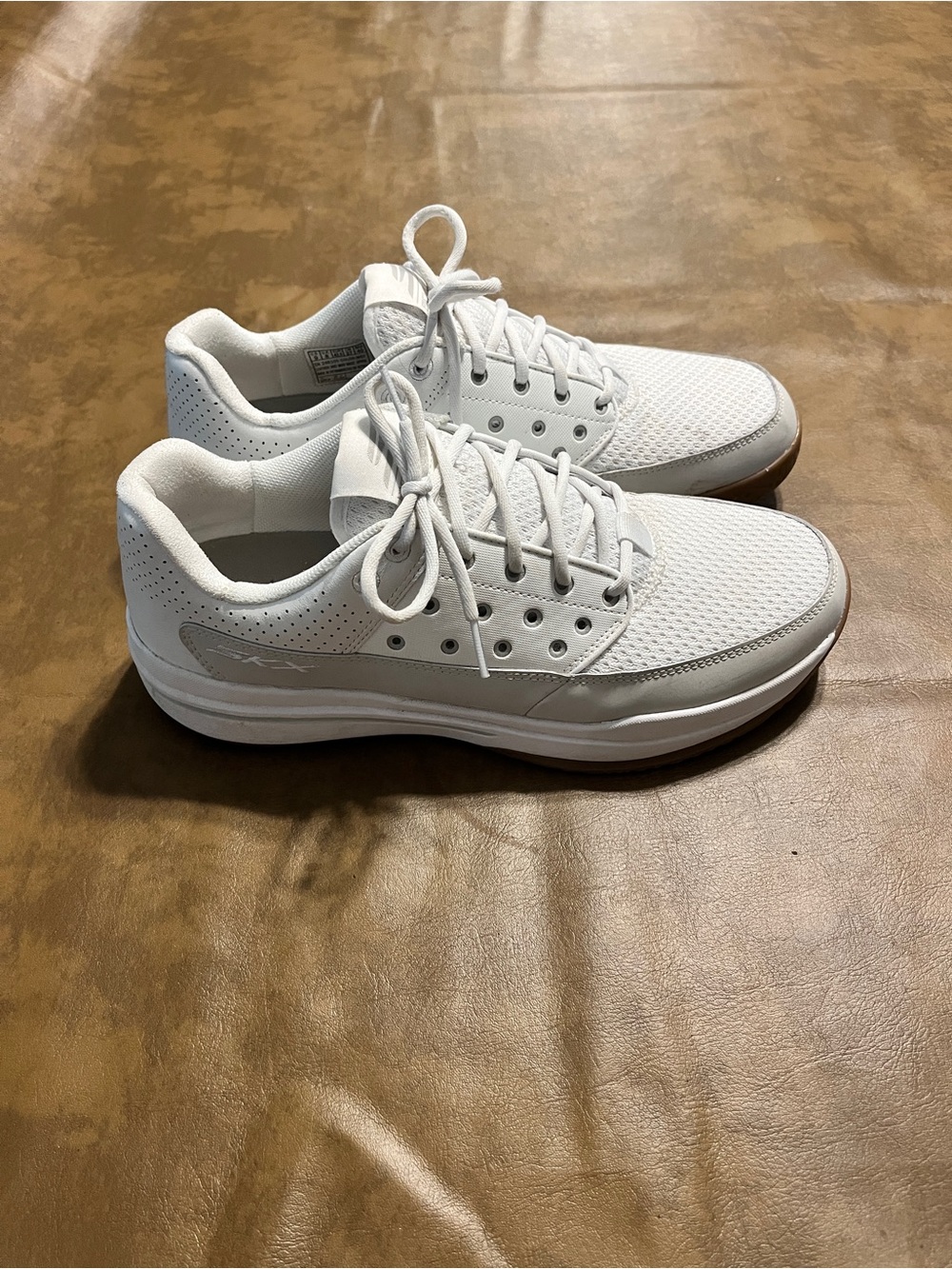Skechers White Men's viper Court luxe - Picture 3 of 4
